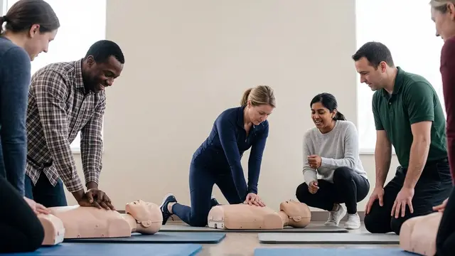 CPR skills practice